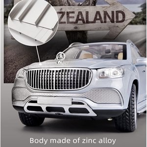 اسباب بازی ماشین فلزی مرسدس بنز مایباخ مقیاس 1:24 مدل Mercedes Benz Maybach GLS600_اسباب بازی