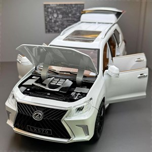 اسباب بازی ماشین فلزی لکسوس مقیاس 1:18 مدل Lexus LX570_اسباب بازی