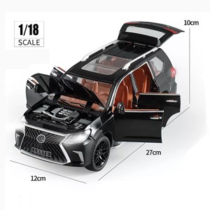 اسباب بازی ماشین فلزی لکسوس مقیاس 1:18 مدل Lexus LX570_اسباب بازی