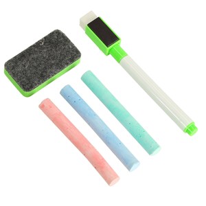 تخته سه کاره آهنربایی، وایت برد و تخته سیاه به همراه ماژیک و گچ رنگی طرح مزرعه شادی_اسباب بازی