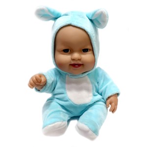 عروسک نوزاد موزیکال و جیشی بیبی لاو همراه با وان حمام پمپی BABY LOVE_اسباب بازی