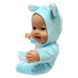 عروسک نوزاد موزیکال و جیشی بیبی لاو همراه با وان حمام پمپی BABY LOVE_اسباب بازی