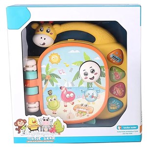 اسباب بازی کتاب موزیکال و آموزشی طرح زرافه_اسباب بازی