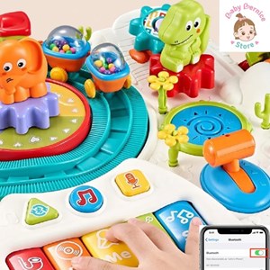 میز آموزشی بلوتوثی قابل شارژ 2 در 1 مدل Bluetooth Learning Table_اسباب بازی