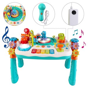 میز آموزشی بلوتوثی قابل شارژ 2 در 1 مدل Bluetooth Learning Table_اسباب بازی