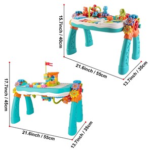 میز آموزشی بلوتوثی قابل شارژ 2 در 1 مدل Bluetooth Learning Table_اسباب بازی