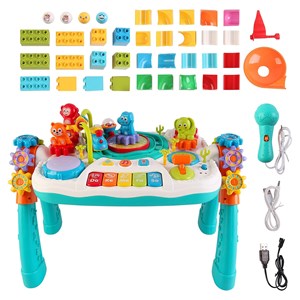 میز آموزشی بلوتوثی قابل شارژ 2 در 1 مدل Bluetooth Learning Table_اسباب بازی