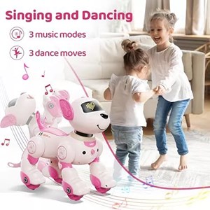 سگ رباتیک هوشمند با سنسور و کنترل مدل Programmable Robot Dog Toy 1536_اسباب بازی