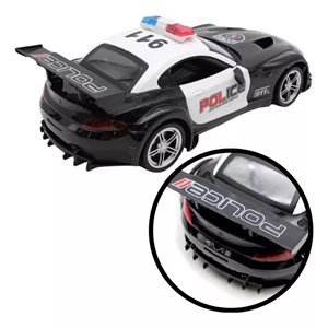 ماشین کنترلی شارژی پلیس با درب های بازشو مقیاس 1:16مدل Carrinho Policia Controle Remot 308_اسباب بازی