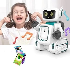 ربات اسباب بازی کنترلی تعاملی رقصنده با فلش کارت‌های سخنگو مدل Remote Control Robot Toys 44_اسباب بازی
