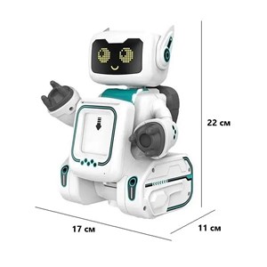 ربات اسباب بازی کنترلی تعاملی رقصنده با فلش کارت‌های سخنگو مدل Remote Control Robot Toys 44_اسباب بازی