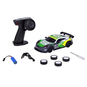 ماشین کنترلی دریفت با چرخ‌های یدکی مقیاس 1:12 مدل Drift Car Super Racing 99-221_اسباب بازی