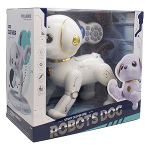 سگ رباتیک هوشمند با سنسور و کنترل مدل Programmable Robot Dog Toy 799_اسباب بازی