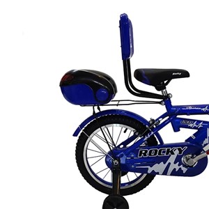دوچرخه اورجینال کودک سایز 12 رنگ آبی مدل راکی ROCKY 12R201_اسباب بازی