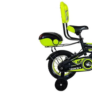 دوچرخه اورجینال کودک سایز 12 رنگ سبز مدل راکی ROCKY 12R201_اسباب بازی