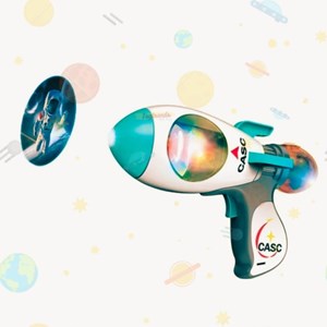 تفنگ اسباب بازی موزیکال فضانورد دودزا همراه با پروژکتور مدل Toy Gun with Mist Spray 922_اسباب بازی