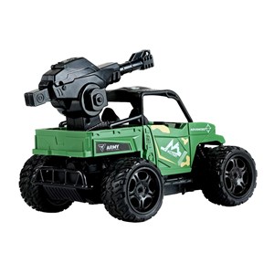 ماشین کنترلی جنگی آفرود با پرتاب تیر ژله‌ای مقیاس 1:16_اسباب بازی