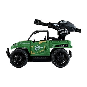 ماشین کنترلی جنگی آفرود با پرتاب تیر ژله‌ای مقیاس 1:16_اسباب بازی