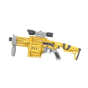 تفنگ اسباب بازی تیر اسفنجی بلستر تک تیر و رگباری مدل Gun With Soft Bullets 582_اسباب بازی