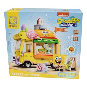 لگو ماشین همبرگر باب اسفنجی 369 قطعه مدل 612217_اسباب بازی