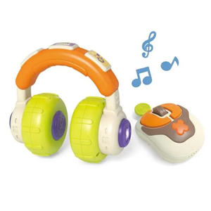 ست اسباب بازی هدفون کودک همراه با موس مدل Baby Music Set 6676_اسباب بازی