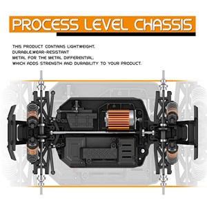 ماشین کنترلی آفرود 4WD با مقیاس 1:18 مدل Monster Truck 18304_اسباب بازی
