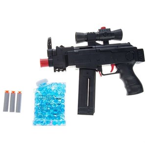 تفنگ اسباب بازی مسلسل تیر ژله ای و تیر اسفنجی مدل Assault Submachine Gun No:AK46