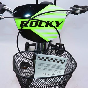 دوچرخه اورجینال کودک سایز 12 رنگ سبز مدل راکی ROCKY_اسباب بازی