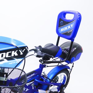 دوچرخه شهری کودک سایز 12 رنگ آبی مدل راکی ROCKY_اسباب بازی
