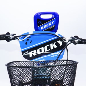 دوچرخه شهری کودک سایز 12 رنگ آبی مدل راکی ROCKY_اسباب بازی