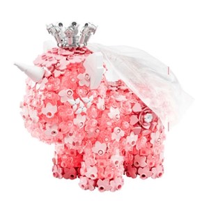لگو اسب تک شاخ یونیکورن 1363 قطعه طرح گل_اسباب بازی