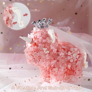 لگو اسب تک شاخ یونیکورن 1363 قطعه طرح گل_اسباب بازی