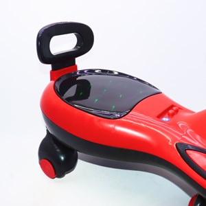 سه چرخه پلاسماکار موزیکال طرح ماشین (لوپ کار) قرمز_اسباب بازی