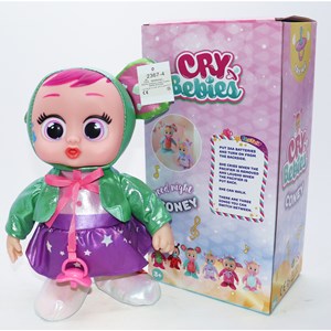 عروسک گریه کن و راه رونده کرای بیبی 30 سانتی مدل Cry Baby 1294_اسباب بازی