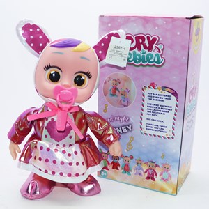 عروسک گریه کن و راه رونده کرای بیبی 30 سانتی مدل Cry Baby 1295_اسباب بازی