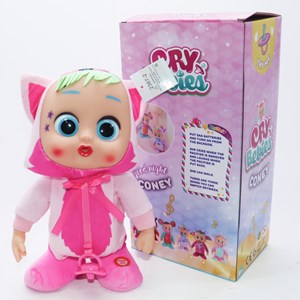 عروسک گریه کن و راه رونده کرای بیبی 30 سانتی مدل Cry Baby 1297_اسباب بازی