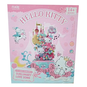 لگو موزیکال هلو کیتی مدل HELLO KITTY SUBLUNARY LOVE SONG 803301_اسباب بازی