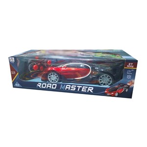 ماشین کنترلی شارژی بوگاتی دودزا مقیاس 1:14 رنگ قرمز مدل ROAD MASTER_اسباب بازی