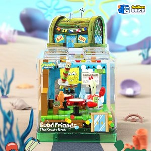 لگو رستوران کراستی کراب آقای خرچنگ از سری باب اسفنجی 310 قطعه مدل AB0026_اسباب بازی