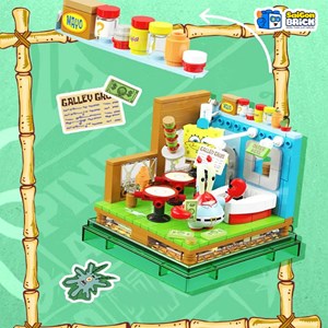 لگو رستوران کراستی کراب آقای خرچنگ از سری باب اسفنجی 310 قطعه مدل AB0026_اسباب بازی