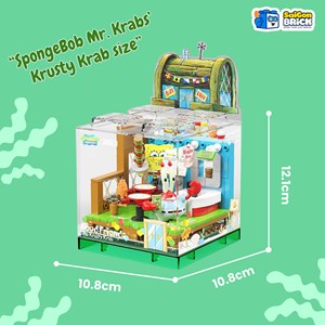 لگو رستوران کراستی کراب آقای خرچنگ از سری باب اسفنجی 310 قطعه مدل AB0026_اسباب بازی