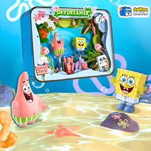 لگو قاب عکس باب اسفنجی در زیر دریا 550 قطعه چراغدار مدل AB0031_اسباب بازی