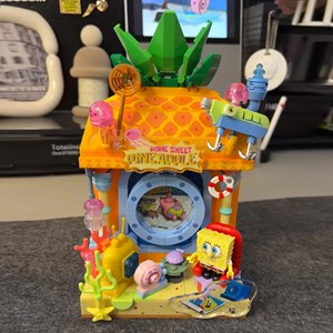 لگو تعطیلات باب اسفنجی 367 قطعه چراغ دار_اسباب بازی