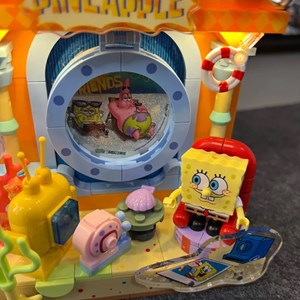 لگو تعطیلات باب اسفنجی 367 قطعه چراغ دار_اسباب بازی