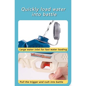 تفنگ اسباب بازی آب پاش رنگ سرمه ای مدل Water Gun 04s_اسباب بازی