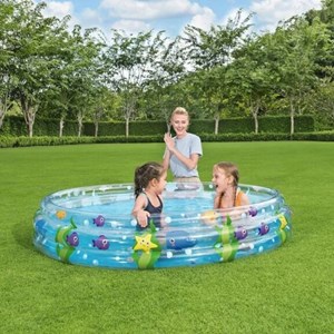 استخر بادی قطر 183 سانتیمتری بست‌ وی طرح آکواریوم مدل Bestway 51005_اسباب بازی