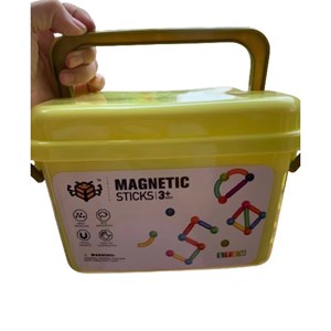 اسباب بازی مگنت مغناطیسی 64 قطعه برند زنبوری مدل MAGNET 159_اسباب بازی