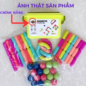 اسباب بازی مگنت مغناطیسی 64 قطعه برند زنبوری مدل MAGNET 159_اسباب بازی