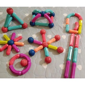 اسباب بازی مگنت مغناطیسی 64 قطعه برند زنبوری مدل MAGNET 159_اسباب بازی