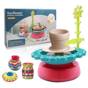 چرخ سفالگری کودک سان فلاور مدل 2110A Sunflower_اسباب بازی